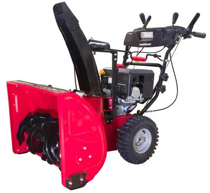 Power Smart DB7651 24 inch 208cc LCT Two-Stage Snow Thrower with Electric Start
