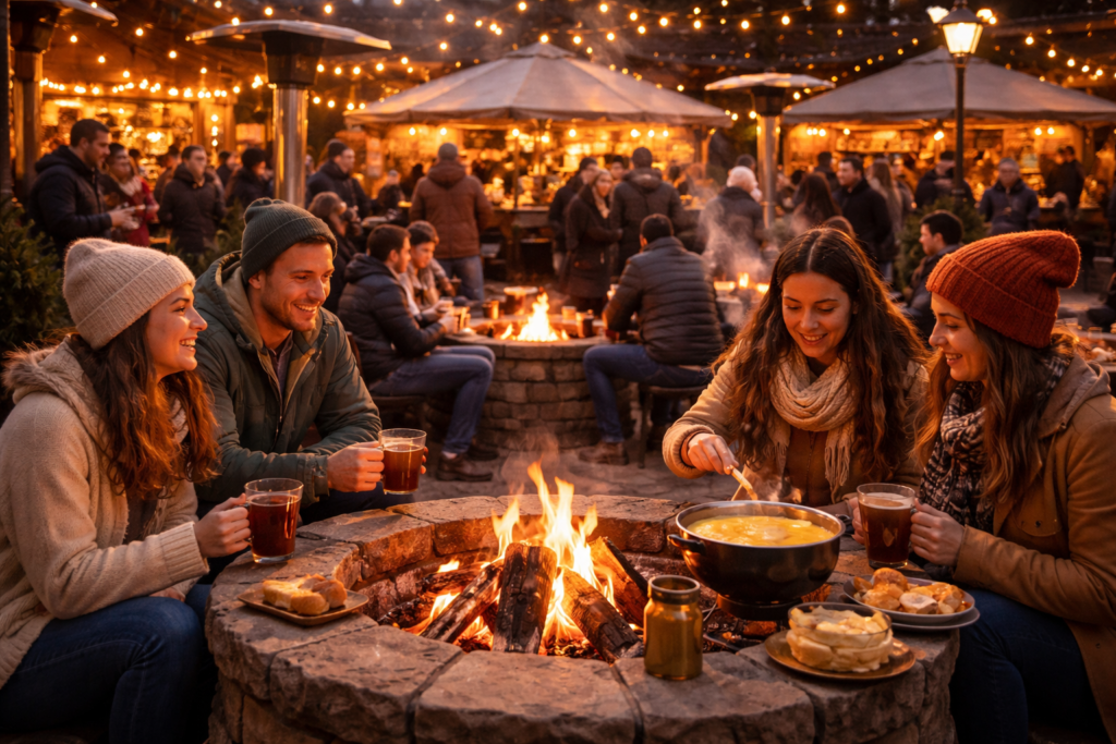 Hot Drinks & Fondue Festival at Shipgarten (Tysons, VA)