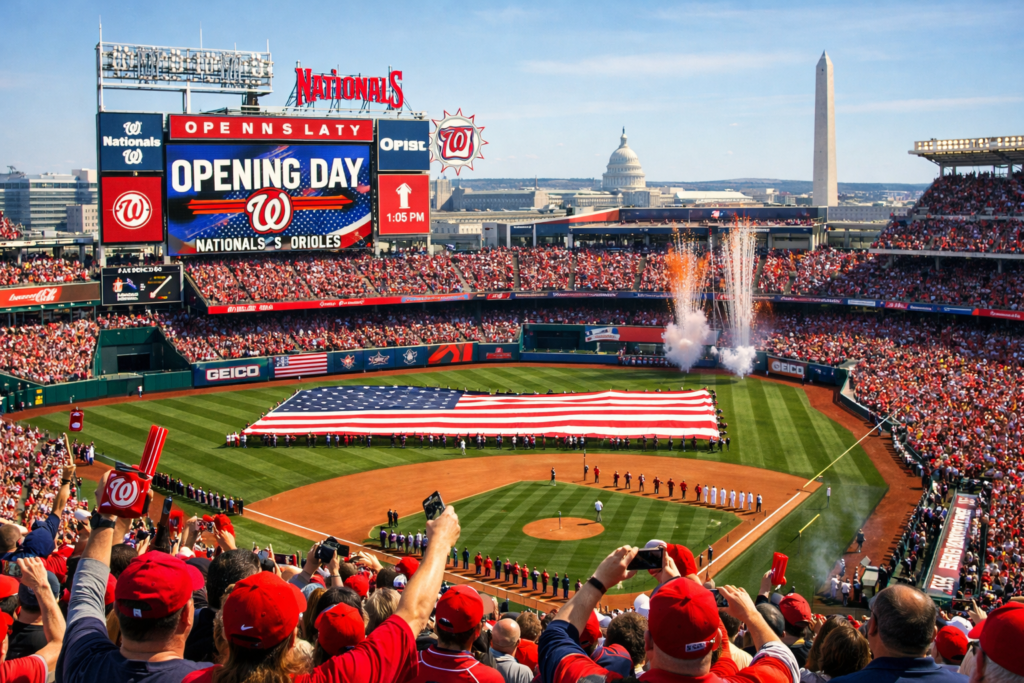 Best Events in Washington DC: Nationals Home Opener, Diana Krall & Washington Spirit