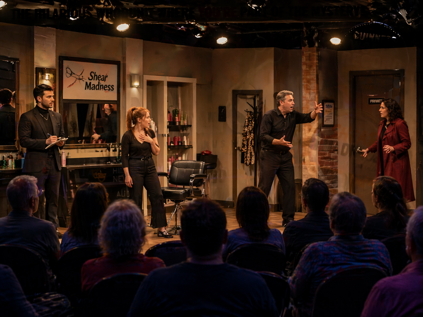 Fairfax VA Events: Shear Madness, AEW Dynamite & Kate Quinn